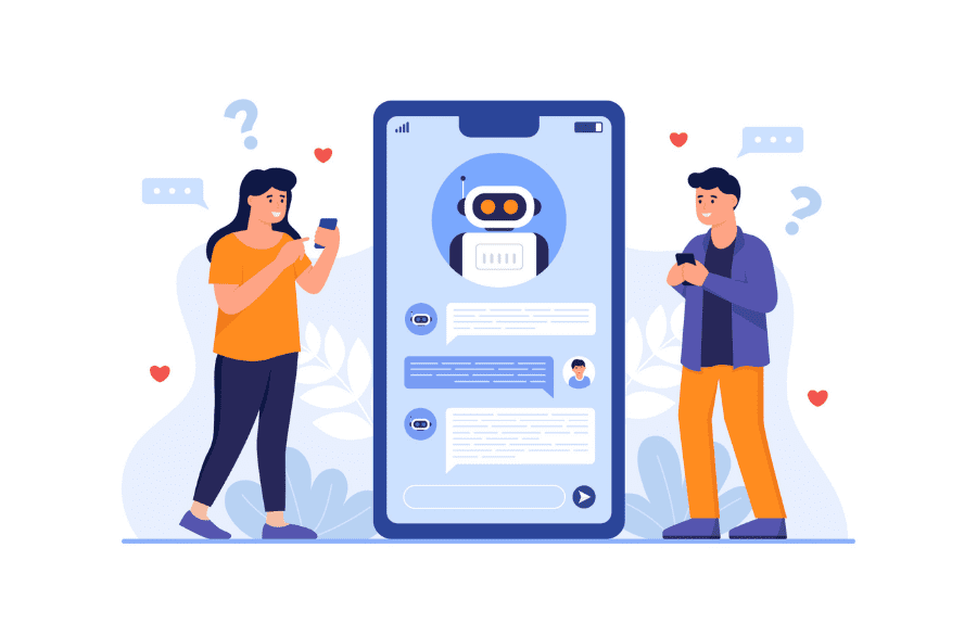 خدمة العملاء عبر شات بوت واتس اب