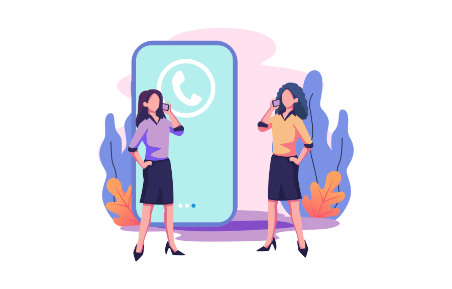 واتساب للأعمال في قطاع الخدمات